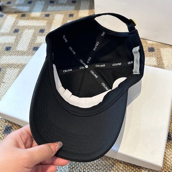 Celine Classic Black Baseball Cap - Picture 5 of 6
